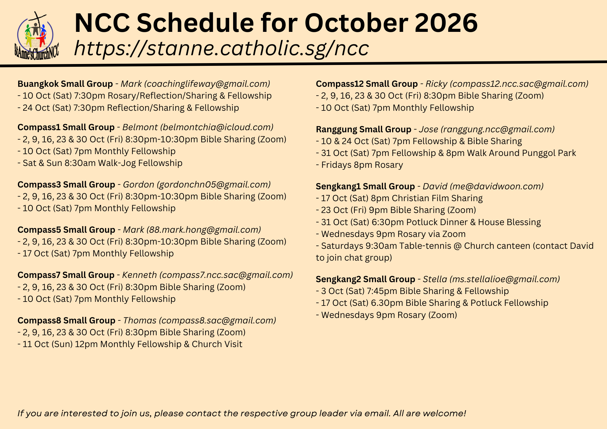 NCC Schedule for Oct 2026 v2